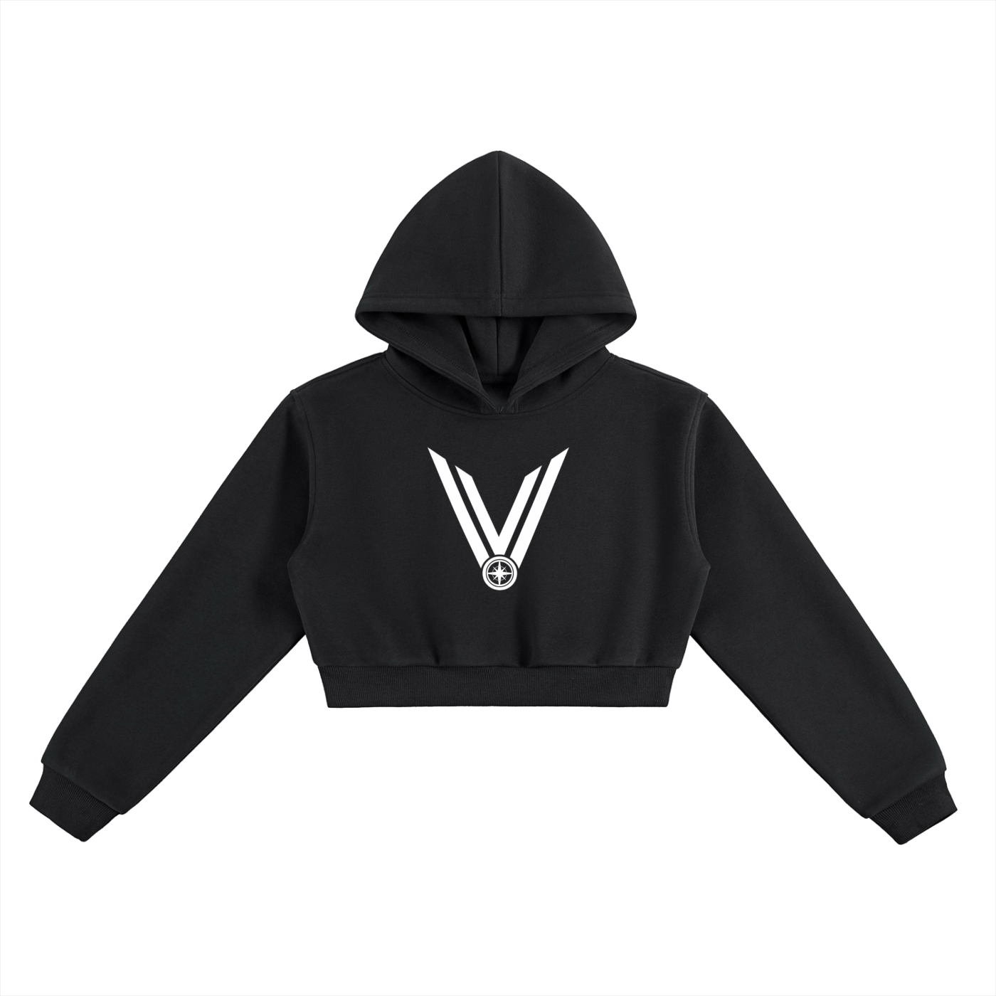 Women's Essential Super-Cropped Hoodie