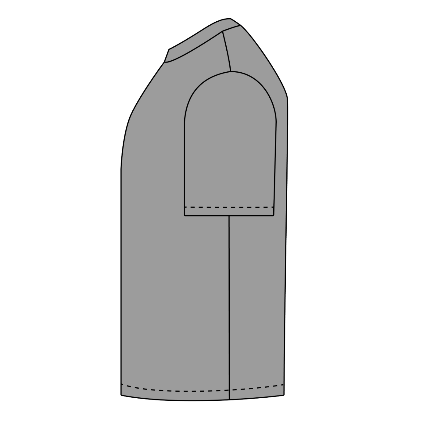 Voyager  Black Unisex Seamless Cotton T-Shirt