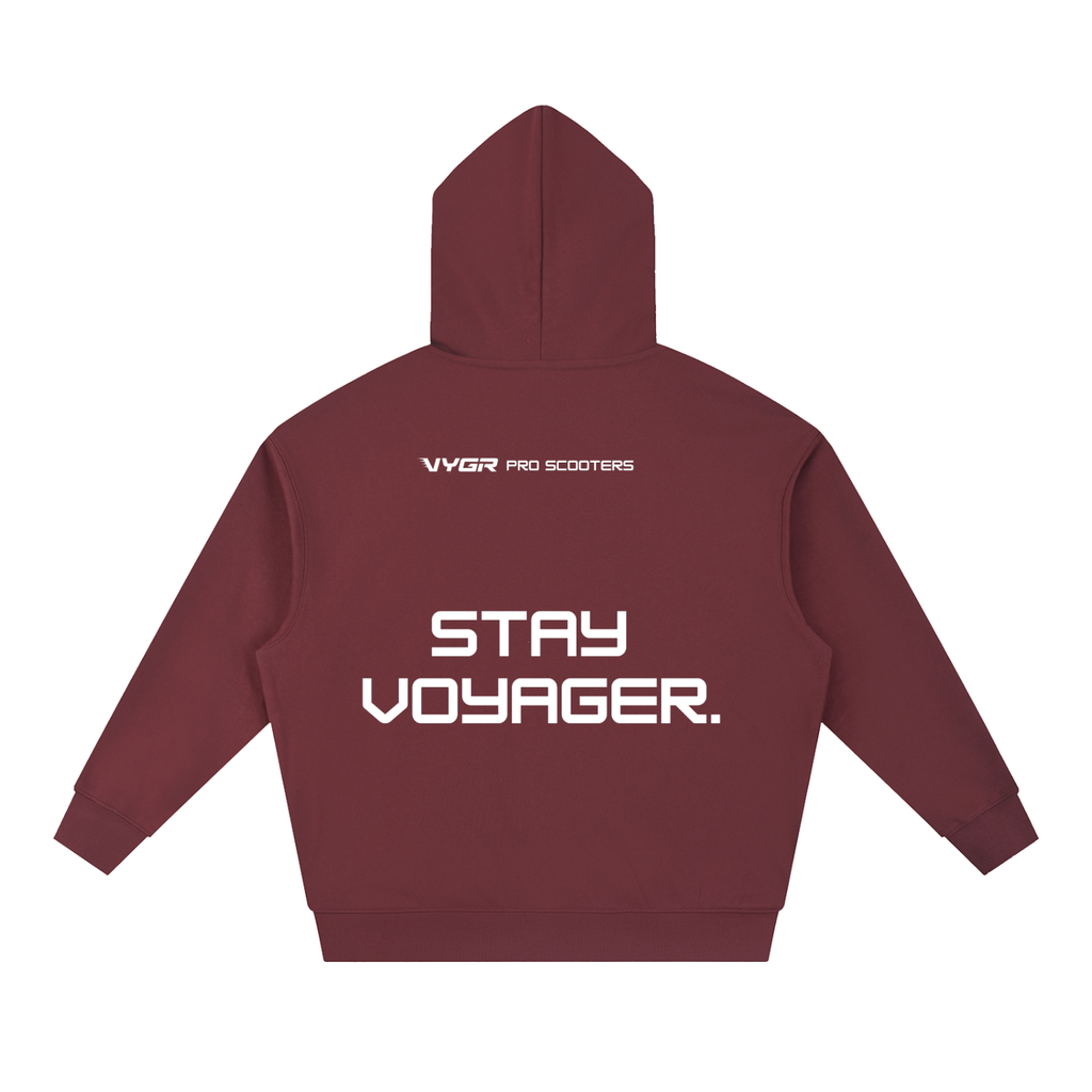 Voyager Essential Boxy Heavyweight Drop-Shoulder Hoodie