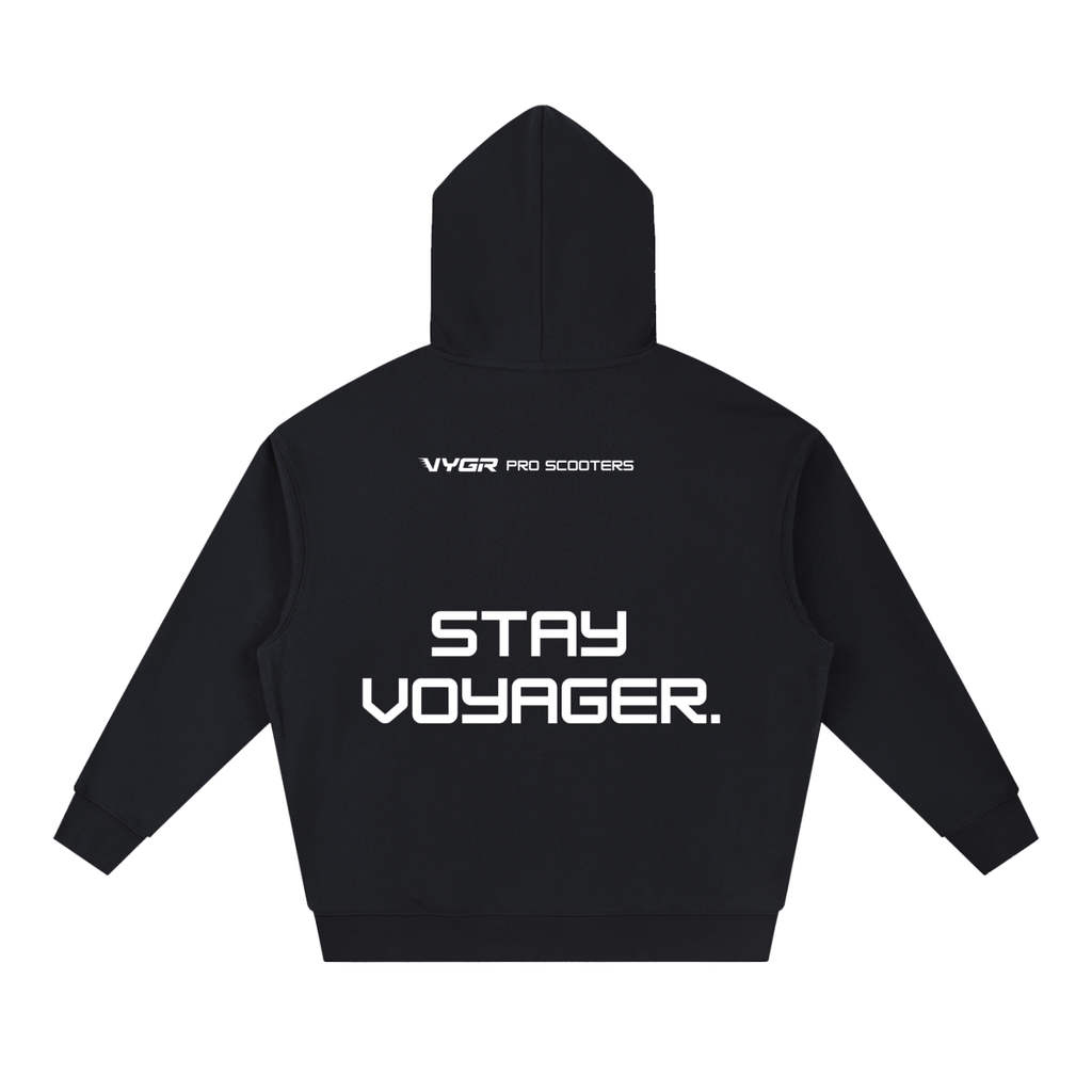 Voyager Essential Boxy Heavyweight Drop-Shoulder Hoodie