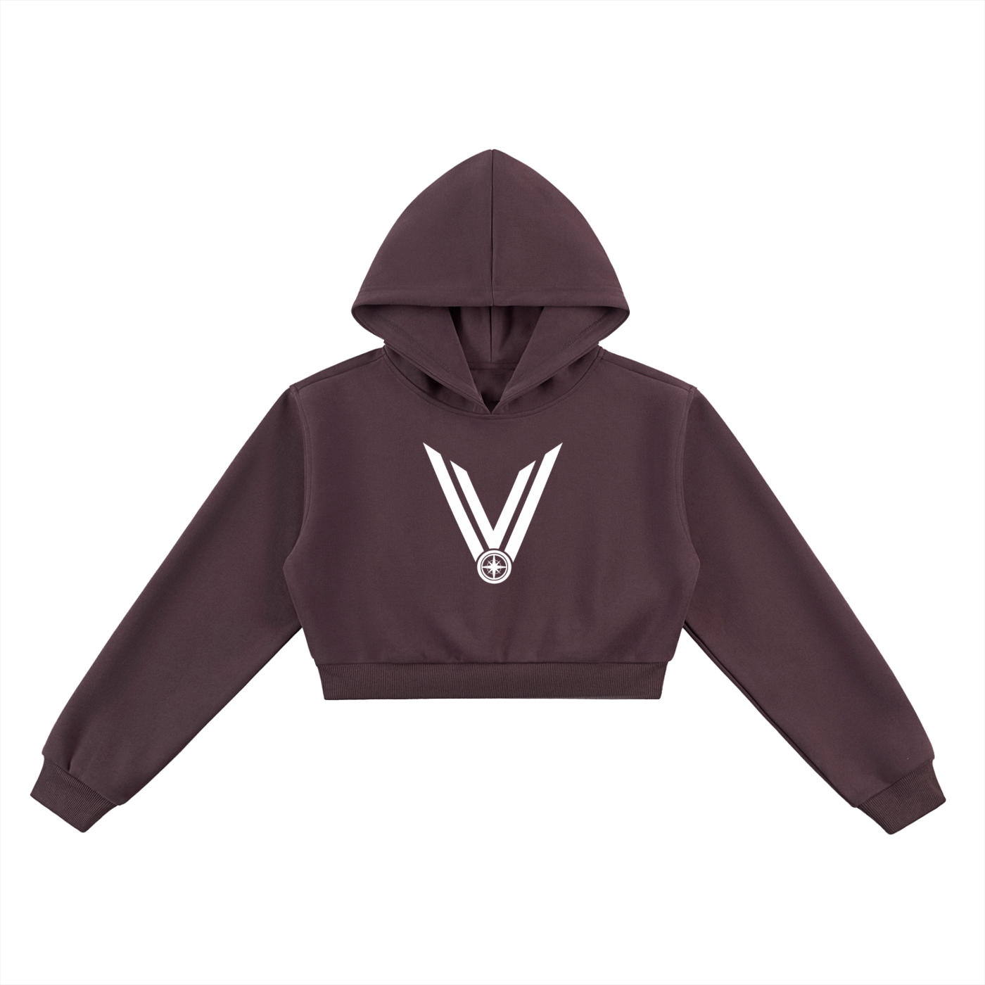 Women's Essential Super-Cropped Hoodie