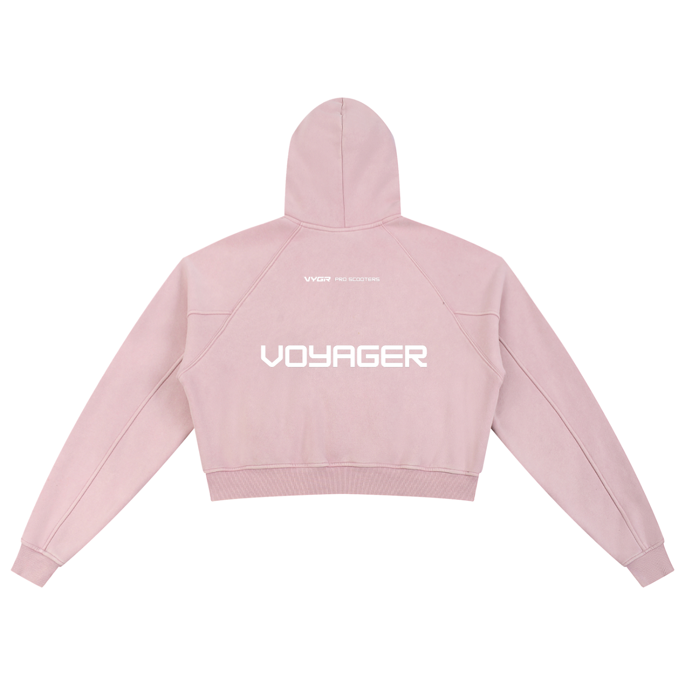 Women's Snow Washed Cropped Hoodie