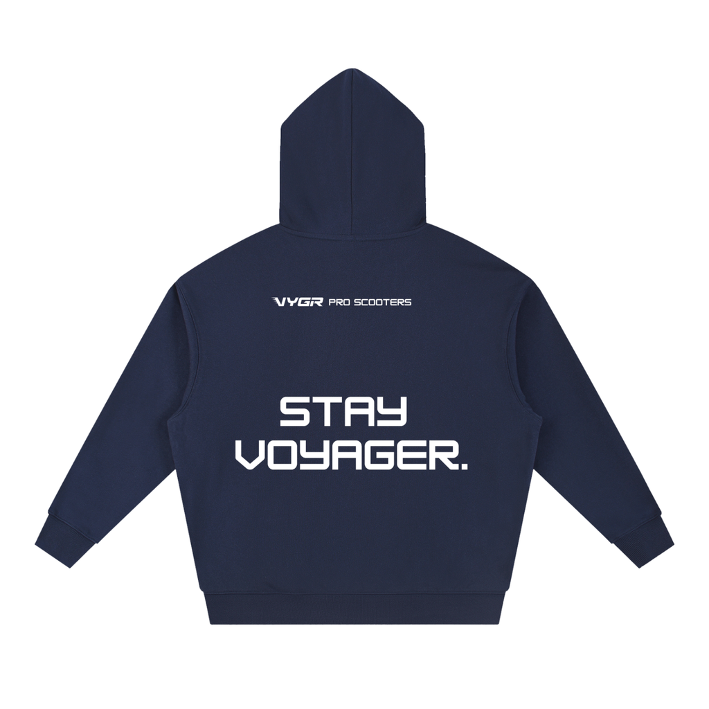 Voyager Essential Boxy Heavyweight Drop-Shoulder Hoodie