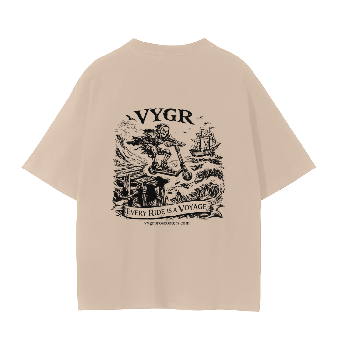 VYGR Pirate Unisex Seamless T-Shirt