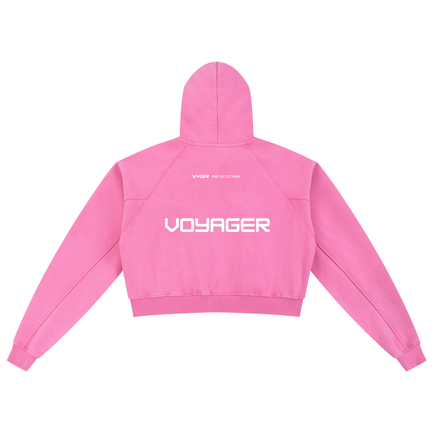 Women's Snow Washed Cropped Hoodie