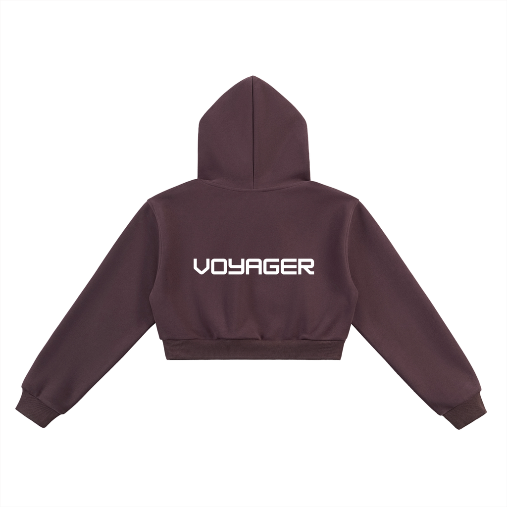 Women's Essential Super-Cropped Hoodie
