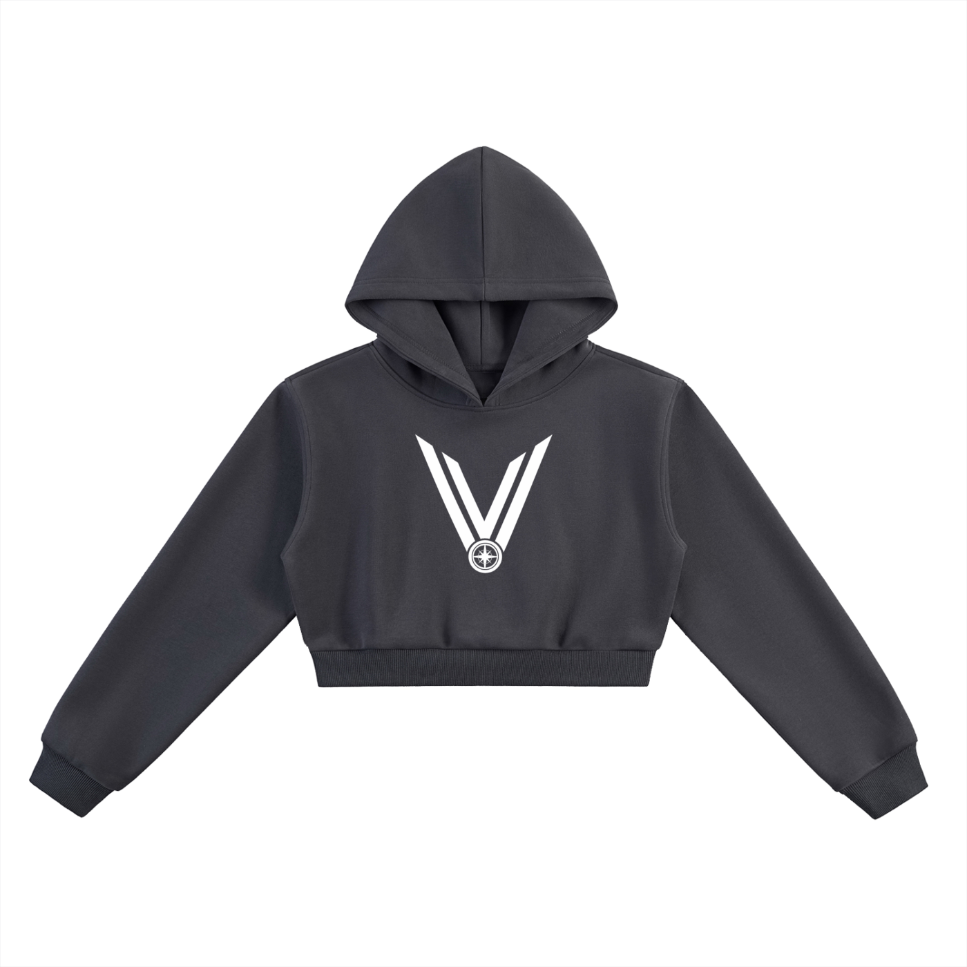 Women's Essential Super-Cropped Hoodie