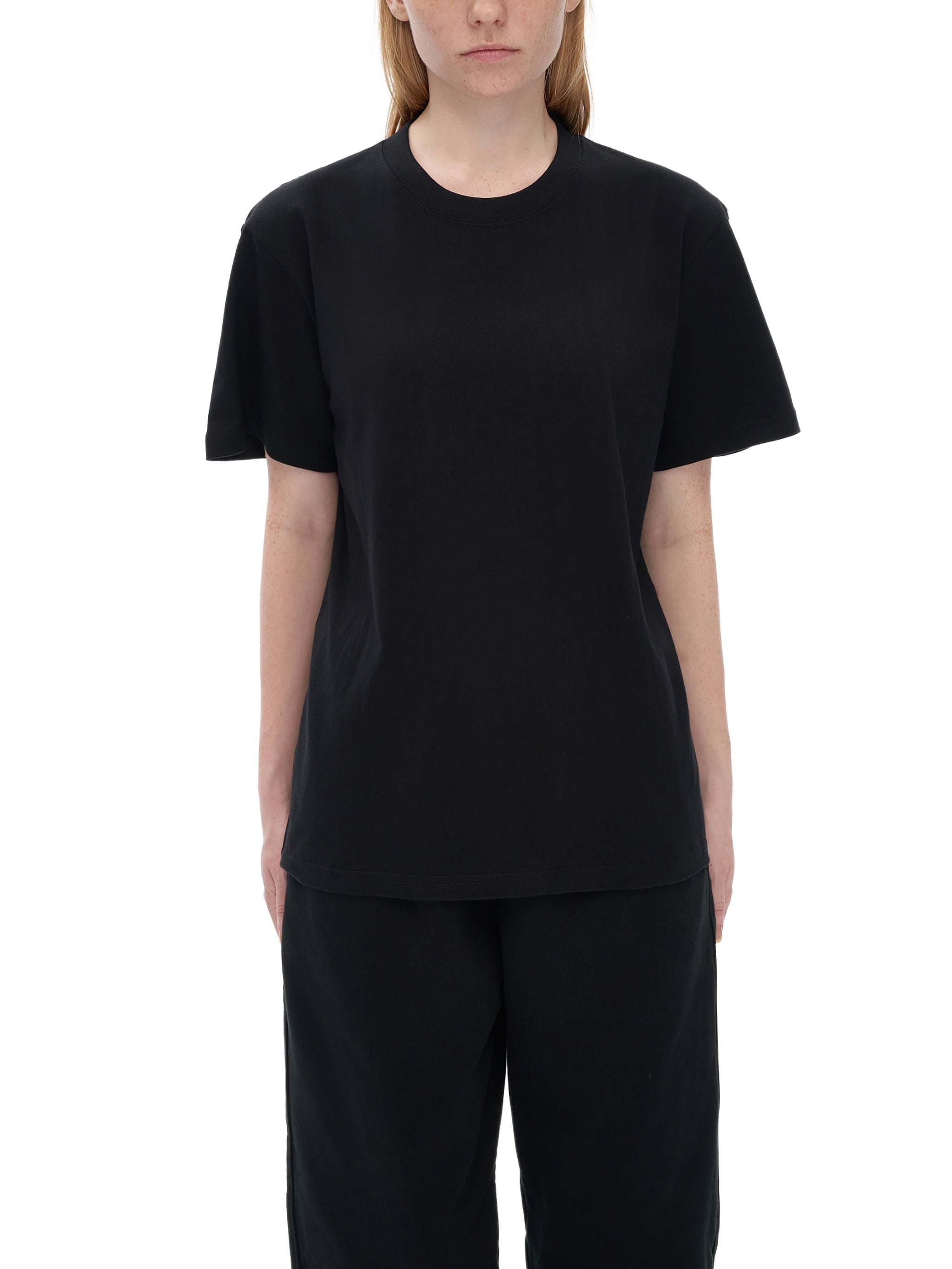 Voyager  Black Unisex Seamless Cotton T-Shirt